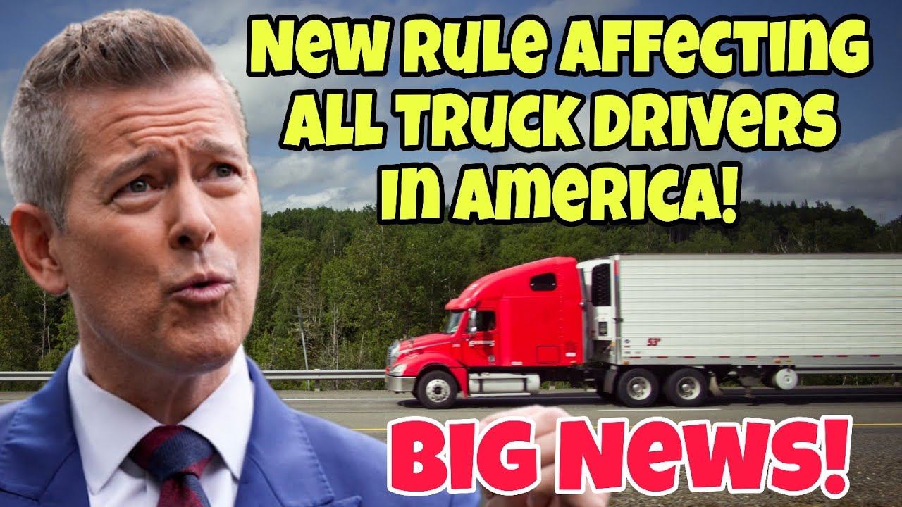NEW RULE THAT JUST PASSED COMMITTEE  TODAY AFFECTING ALL TRUCK DRIVERS IN AMERICA