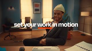 Zapier "Set your work in motion" ad | Easier automation