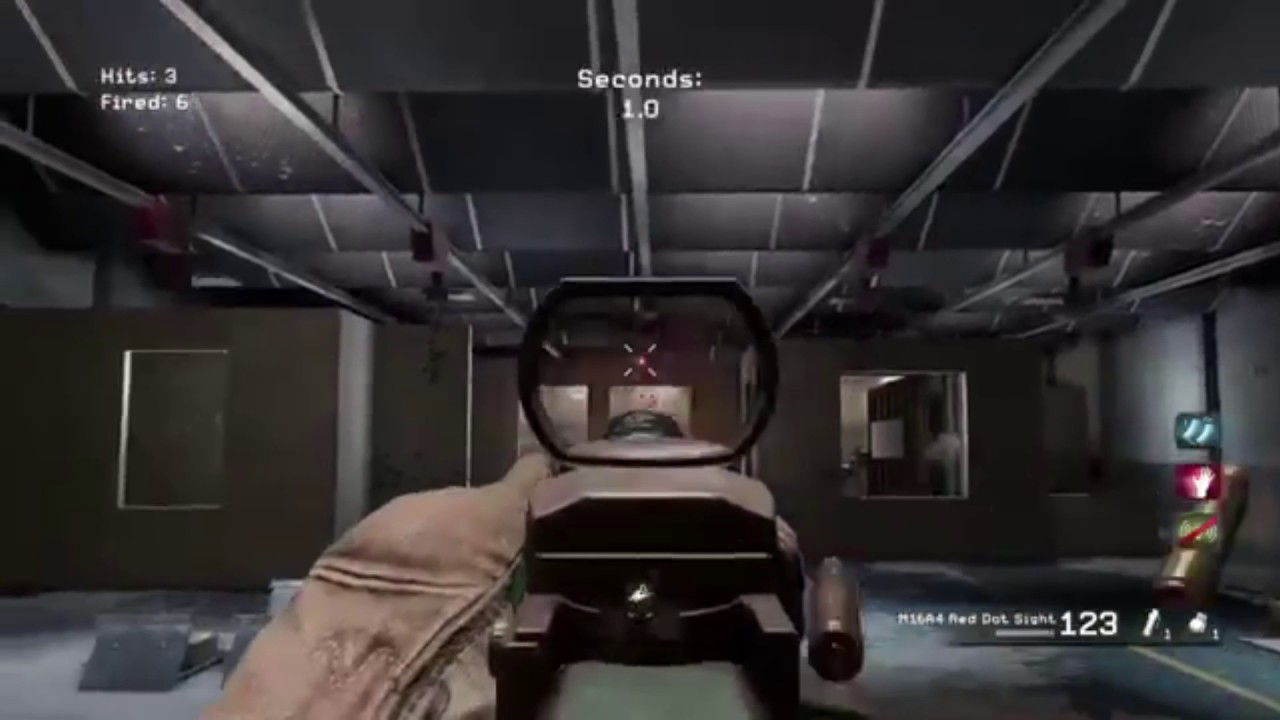 COD MWR M16A4 FIRING RANGE NEW WORLD RECORD!?!