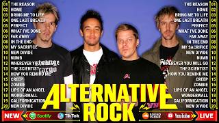 Hoobastank, Keane, Oasis, Coldplay, Audioslave, 3 Doors Down | Best Alternative Rock Songs 2000s