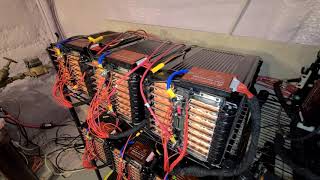 DC Wiring Using 12 Daly BMSs with Volvo LG Chem and Smart ForTwo Batteries