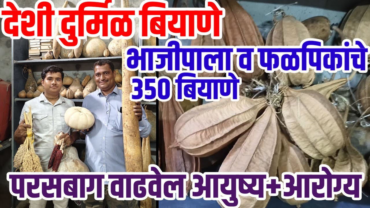 देशी दुर्मिळ बियांनांची खाण,भाजीपाला व फळपिकांचे 350 प्रकार,परसबाग वाढवेल आयुष्य व आरोग्य,deshi_Van