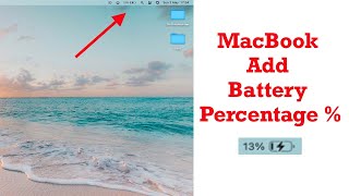 MacBook Big Sur - How To Get Battery Percentage %