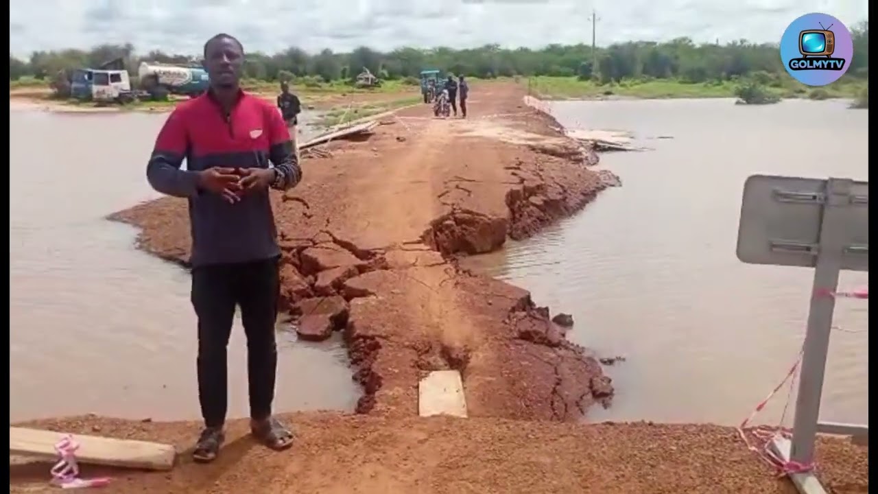 La chute du pont de Belikholé