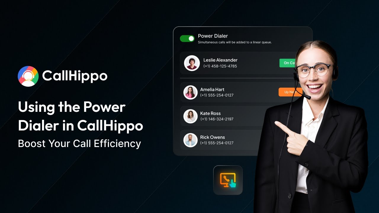 Using the Power Dialer in CallHippo | Boost Your Call Efficiency