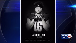 FIU says football player Luke Knox, 22, has died Details