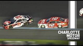 Bell's incredible save after Blaney's bump | Coca-Cola 600 | NASCAR Cup Series at Charlotte