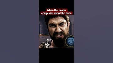 When the healer complains about the tank