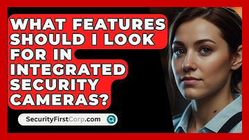 What Features Should I Look For In Integrated Security Cameras? - SecurityFirstCorp.com