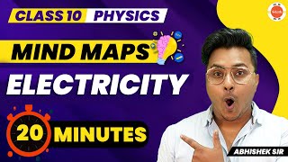 Class 10 ELECTRICITY Mind Map | NCERT Class 10 Science Physics Chapter-12 One Shot Revision#Cbse2024