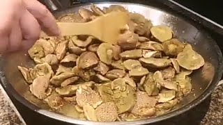 How to cook an amazing stew out of pork shoulder  & Red Cracking Bolete (Xerocomellus Chrysenteron)