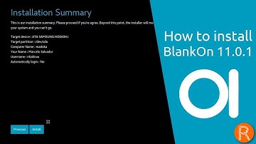 How to install BlankOn 11.0.1