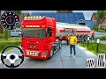محاكاة قيادة شاحنة تانكر الحقيقية ألعاب نقل ألعاب سيارات Oil Tanker Games 