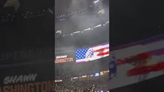 Cowboys Vs New Orleans Saints National Anthem by Shawn Louisiana