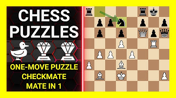 Chess Puzzles to Practice. Themes: One-move puzzle, Checkmate, Mate in 1. Learn Chess