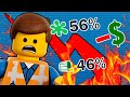 The fall of the lego movies