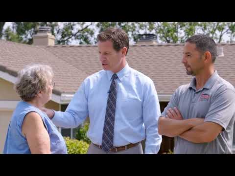 Customer Testimonial After Storm Damage Roof Replacement