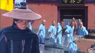 【Full Movie】Martial arts assassin intrudes into Shaolin, gets defeated by an old monk with one palm.