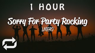 [1 HOUR 🕐 ] LMFAO - Sorry For Party Rocking (Lyrics)