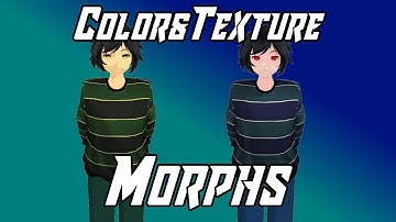 [MMD] Color&Texture changing Morphs