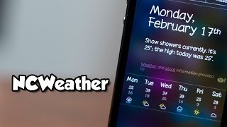 iOS 7 Jailbreak Tweaks - NCWeather Add A Beautiful Simple Weather Widget To Notification Center screenshot 4