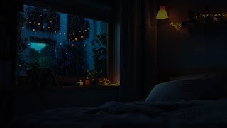 Soft Rain Sounds | Fall Asleep Immediately with Sound of Rain on Window  Cozy Ambience with Rain