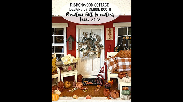 Fall Home Tour Miniature Decorating Ideas Ribbonwo...