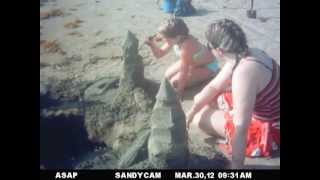 A One-Hour Sand Castle Lesson With Sandy Feet