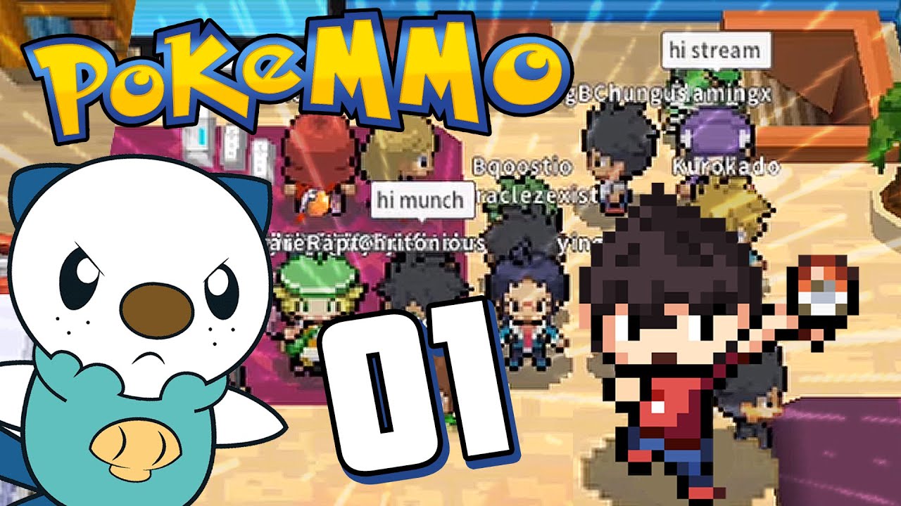 PokeMMO Episode 1 - My Dream Of An Online Pokemon Game Is Here! 