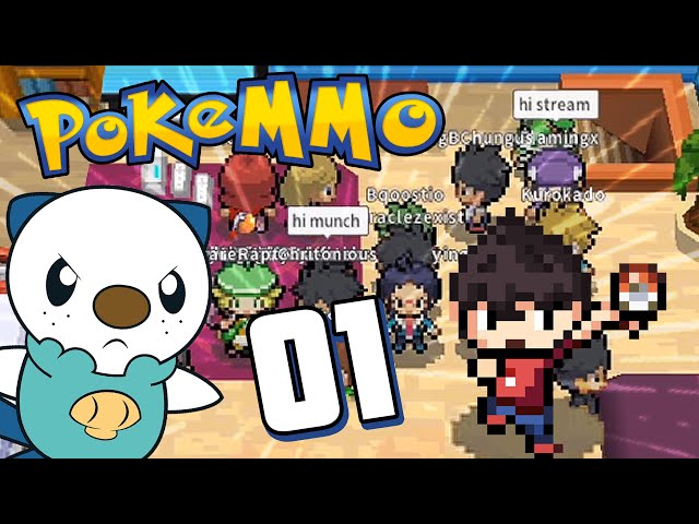 PokeMMO - GREATEST START! PokeMMO Hoenn Walkthrough! Part 1 - BiliBili