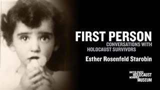 2024 First Person with Holocaust Survivor Esther Rosenfeld Starobin