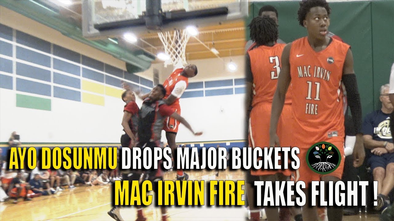 AYO DOSUNMU drops MAJOR BUCKETS | Demarius Jacobs almost bodies the ENTIRE TEAM !
