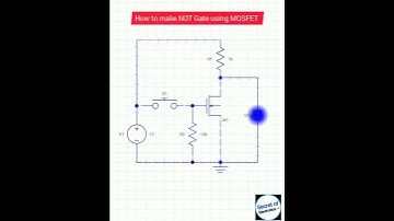 How to make NOT Gate using MOSFET