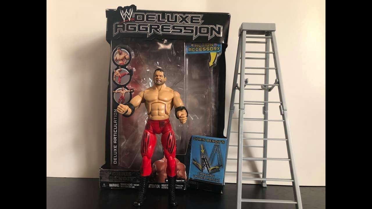 Chris Benoit WWE WWF Jakks Deluxe Aggression Series 7 Action Figure W16 for sale online 