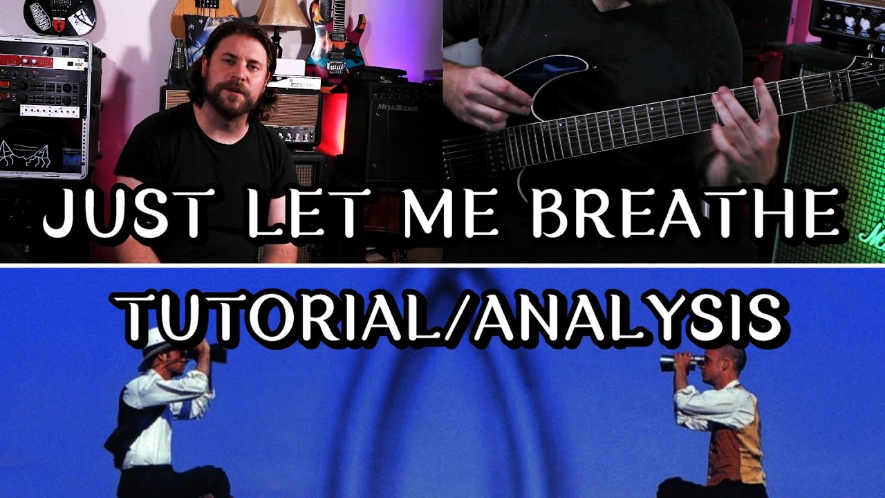 JUST LET ME BREATHE Guitar Tutorial/Analysis (Dream Theater)
