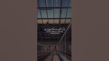 تلاوة خاشعة بصوت القارئ احمد العجمي من سورة الانفال