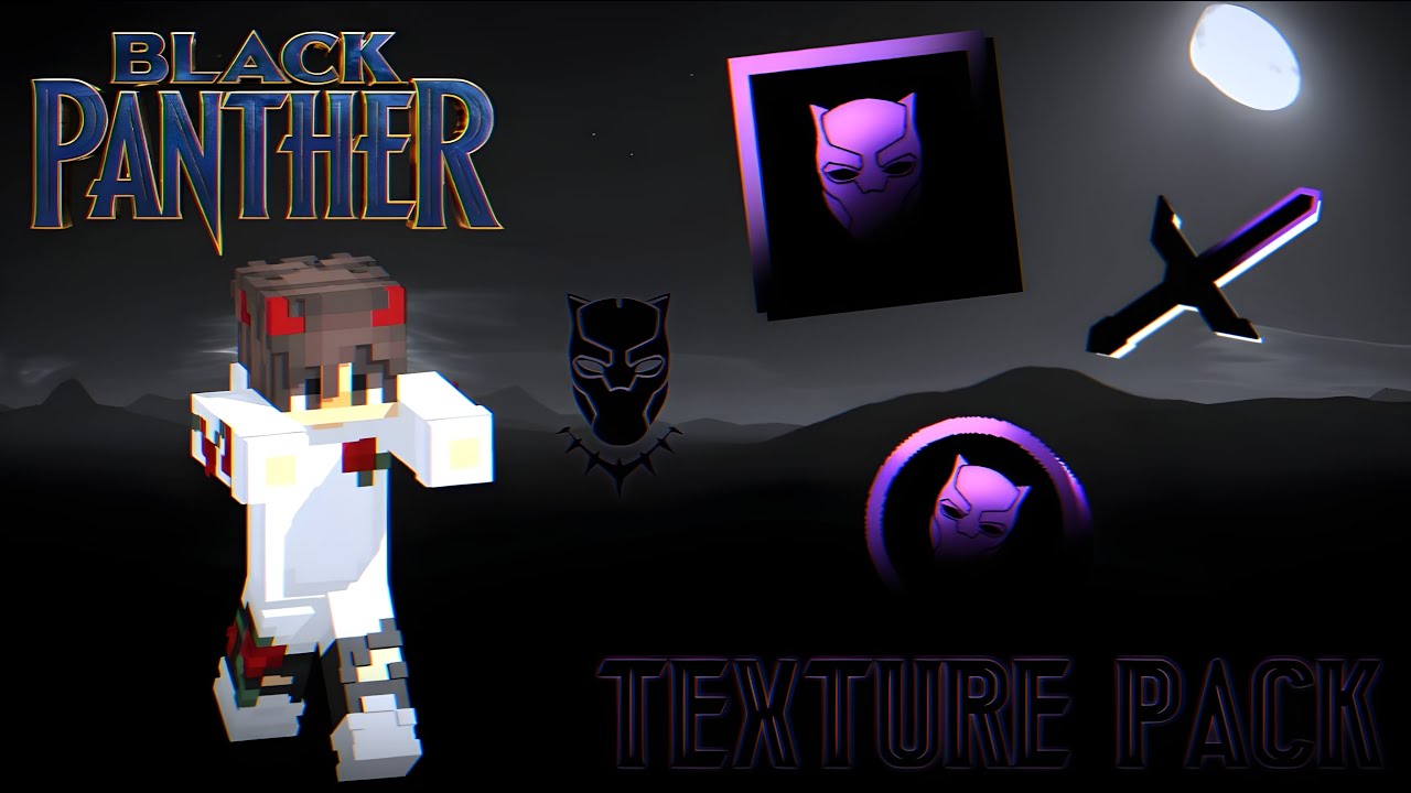 BLACK PANTHER Texture Pack | Craftrise Bedwars 