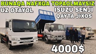 18 MAY QOQON MASHINA BOZORIDA ISUZU SAMOSVOL 13000$ SOTLADI ZIL OTAYO'LAFTOBUS ISUZU ENG ARZONLARI