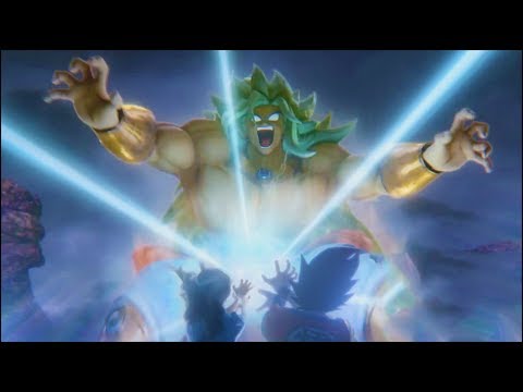 Super Saiyan God Broly vs Goku Teaser Trailer from New 2017 Dragon Ball Z 4D Movie Event [OFFICIAL]