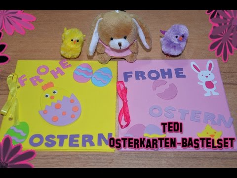 DIY|Tedi Osterkarten-Bastelset