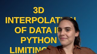 3D interpolation of data in python limiting the fitted function to only be increasing in z