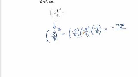 PreAlgebra: Exponents, Order of Operations with Fractions, and Complex Fractions (PA-05-05-05)