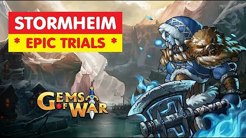 Gems of War Stormheim EPIC TRIALS Team Order and Best Strategy!