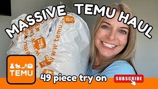 Massive TEMU Haul and Review, 2024! 49 Clothing and Accessory pieces Try On! 👗🐴👠👜