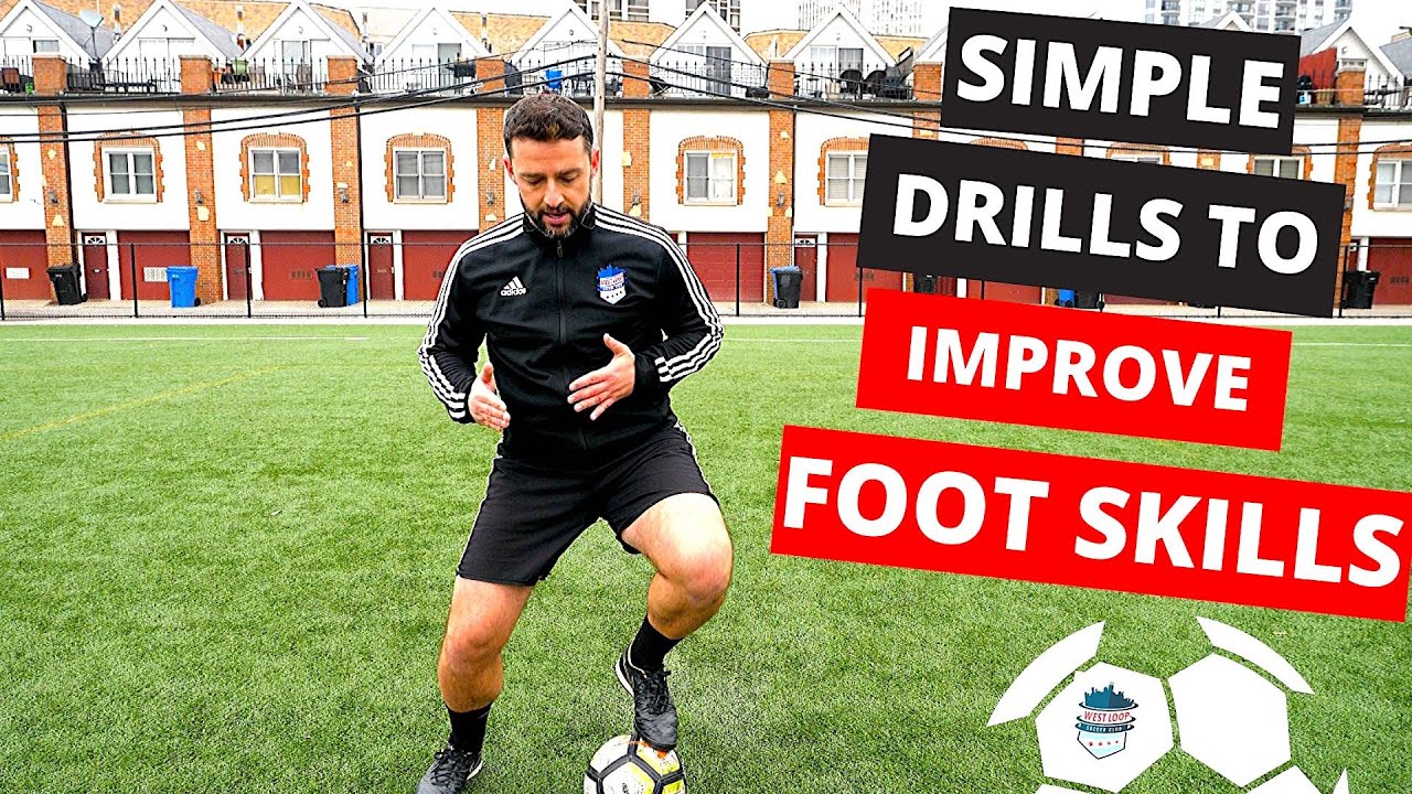 Individual Training ⚽ Simple Soccer Drills to Improve Foot Skills