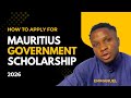 How To Apply for Mauritius Government Scholarship 2026 ( Fully Funded for African Students )