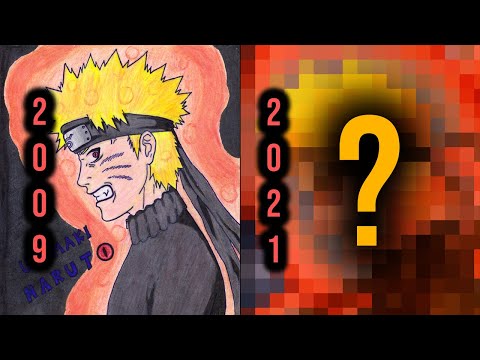 Mayara Rodrigues Drawings - Minato, Kushina e Naruto