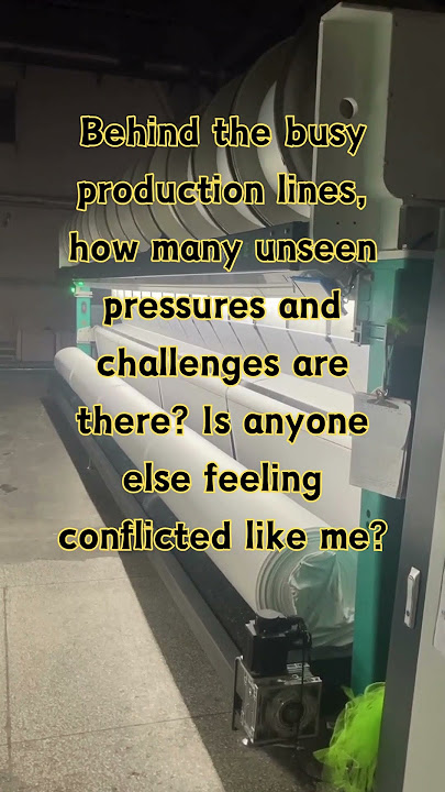 Behind the busyproduction lines,how many unseenpressures andchallenges arethere?