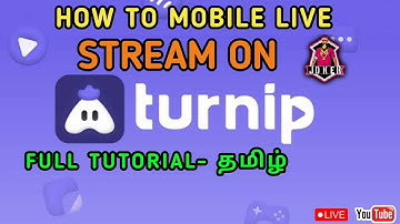 How to use Turnip Live Stream App in Tamil -Turnip Live Stream App Tutorial in Tamil |