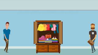How to move a wardrobe